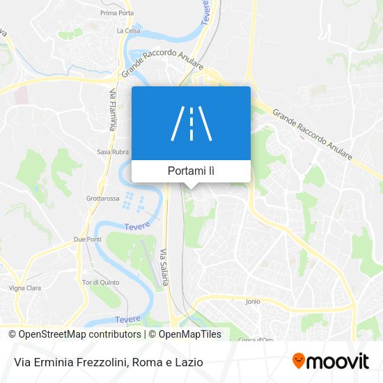 Mappa Via Erminia Frezzolini