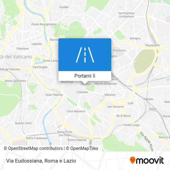 Mappa Via Eudossiana