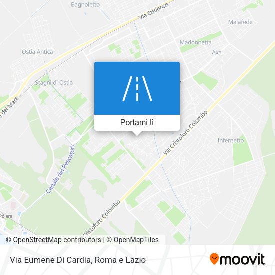 Mappa Via Eumene Di Cardia
