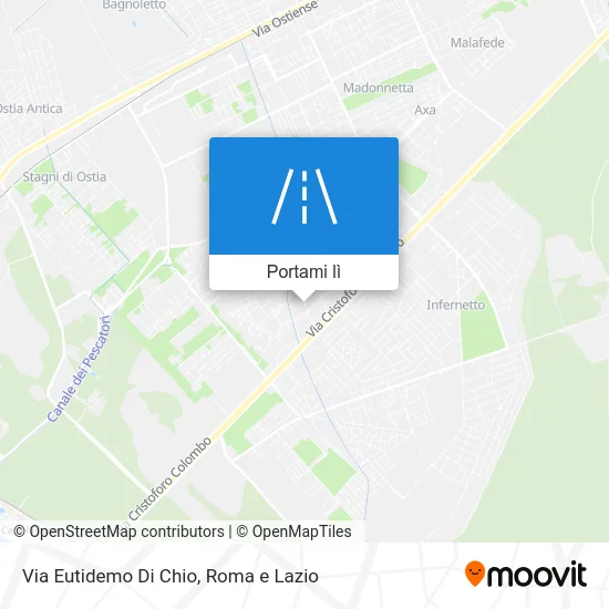 Mappa Via Eutidemo Di Chio
