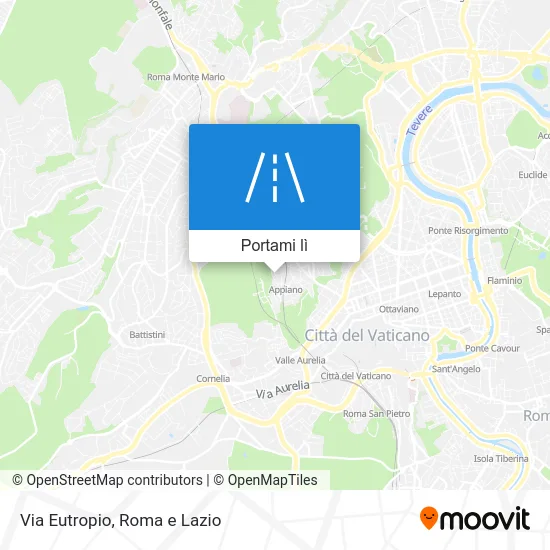 Mappa Via Eutropio