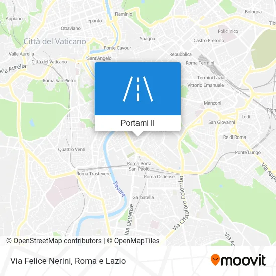 Mappa Via Felice Nerini