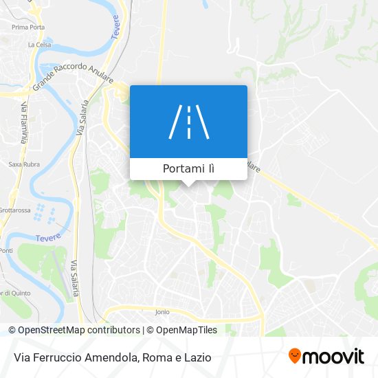 Mappa Via Ferruccio Amendola