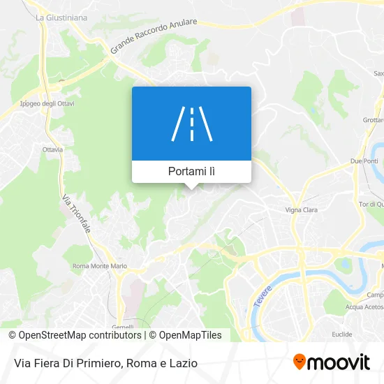 Mappa Via Fiera Di Primiero