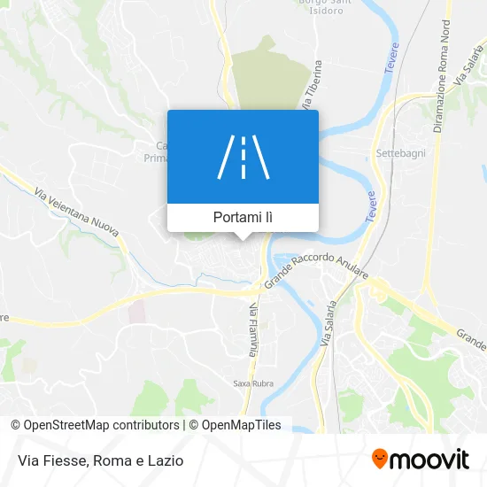 Mappa Via Fiesse