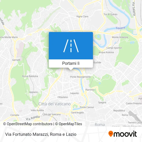 Mappa Via Fortunato Marazzi