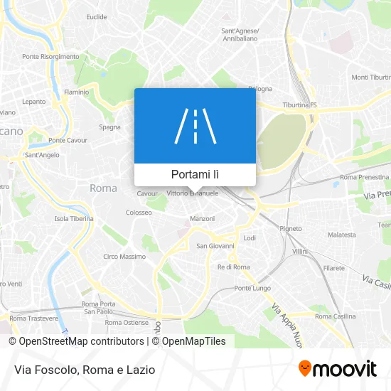 Mappa Via Foscolo