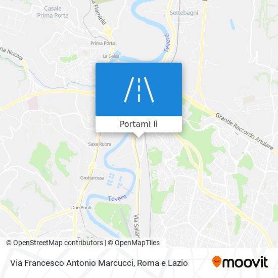 Mappa Via Francesco Antonio Marcucci