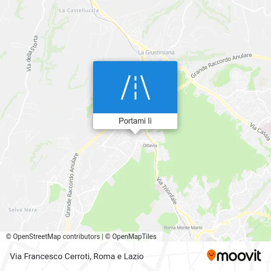 Mappa Via Francesco Cerroti