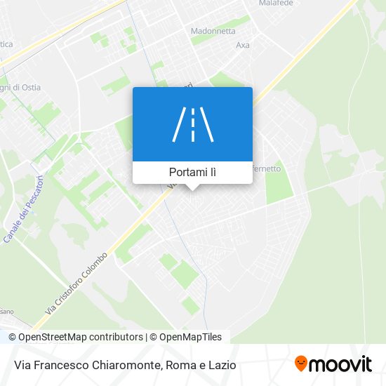 Mappa Via Francesco Chiaromonte