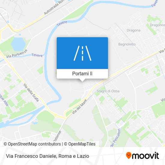Mappa Via Francesco Daniele