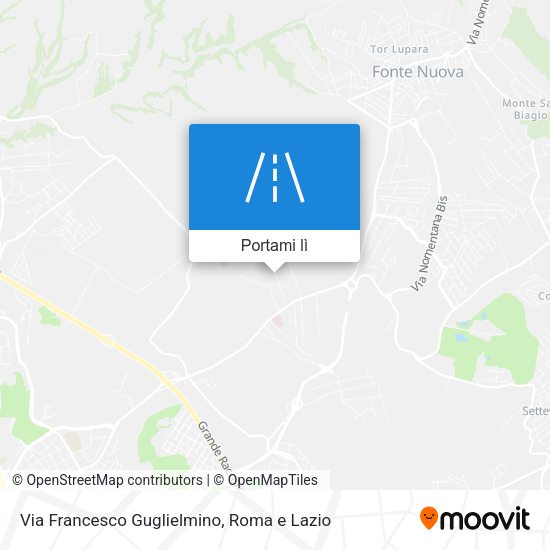 Mappa Via Francesco Guglielmino
