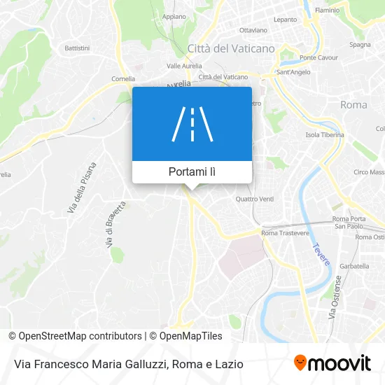 Mappa Via Francesco Maria Galluzzi