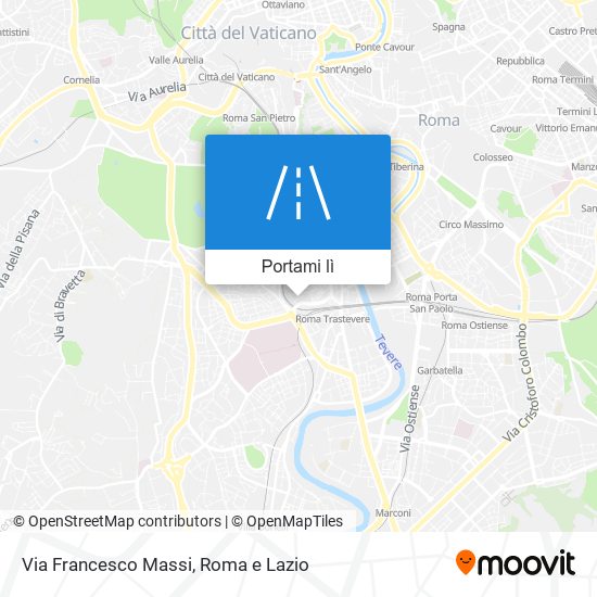 Mappa Via Francesco Massi