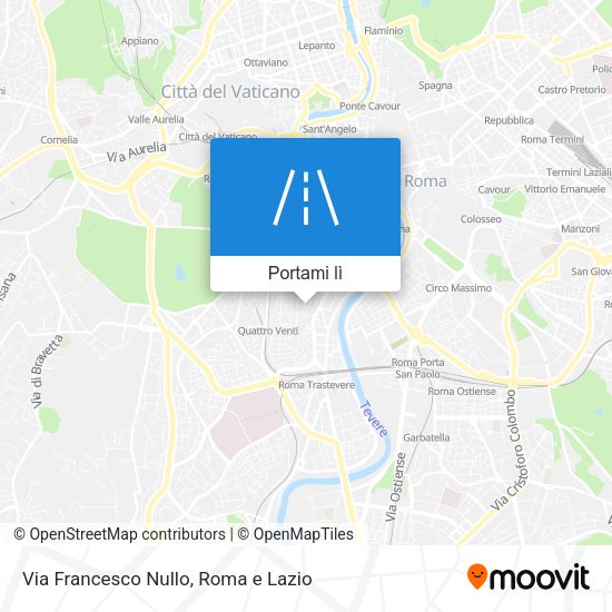 Mappa Via Francesco Nullo