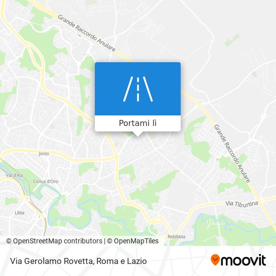 Mappa Via Gerolamo Rovetta