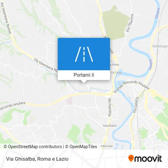 Mappa Via Ghisalba