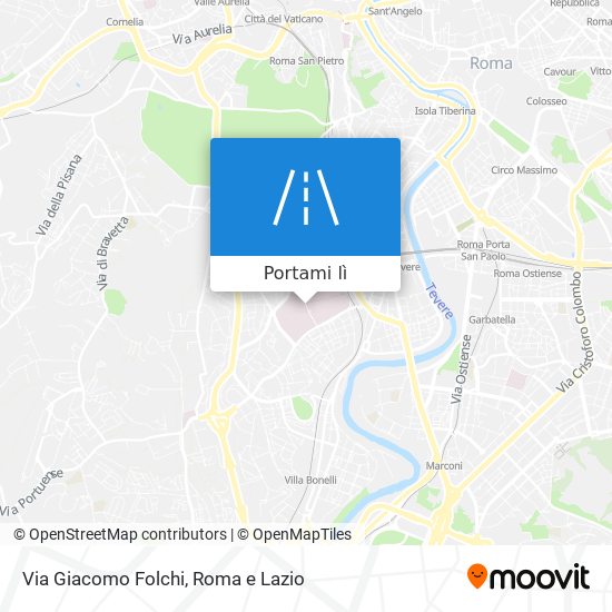 Come arrivare a Via Giacomo Folchi a Roma con Bus, Metro o Treno? | Moovit