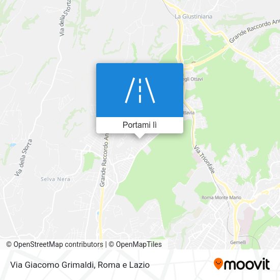 Mappa Via Giacomo Grimaldi
