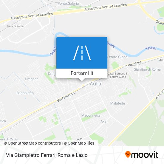 Mappa Via Giampietro Ferrari