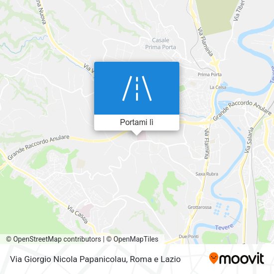 Mappa Via Giorgio Nicola Papanicolau