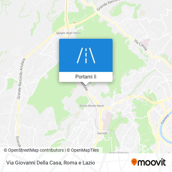 Mappa Via Giovanni Della Casa