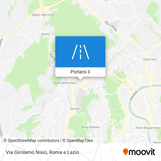 Mappa Via Girolamo Nisio