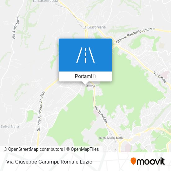Mappa Via Giuseppe Carampi