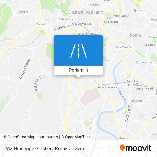 Mappa Via Giuseppe Ghislieri