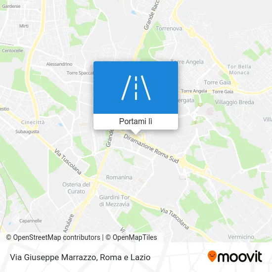 Mappa Via Giuseppe Marrazzo