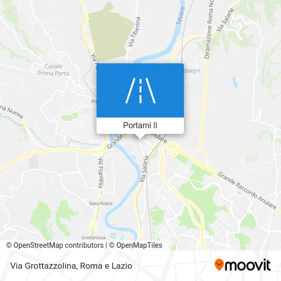 Mappa Via Grottazzolina