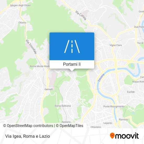 Mappa Via Igea