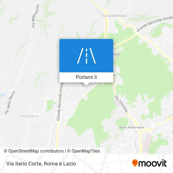 Mappa Via Ilario Corte