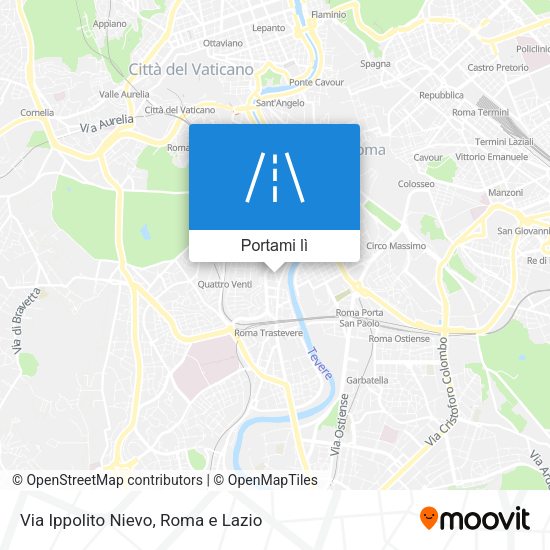 Mappa Via Ippolito Nievo