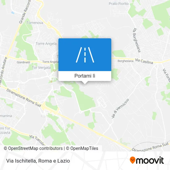 Mappa Via Ischitella