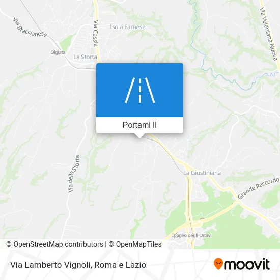 Mappa Via Lamberto Vignoli