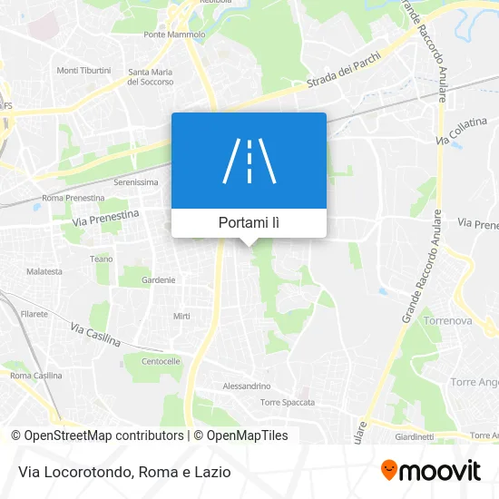 Mappa Via Locorotondo