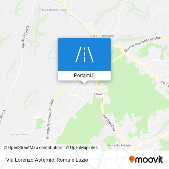 Mappa Via Lorenzo Astemio