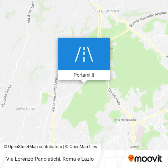 Mappa Via Lorenzo Panciatichi
