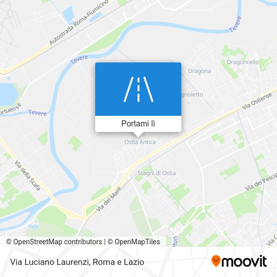Mappa Via Luciano Laurenzi
