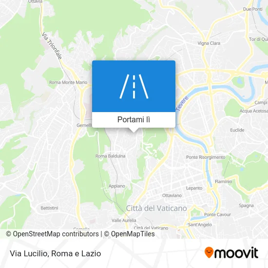 Mappa Via Lucilio