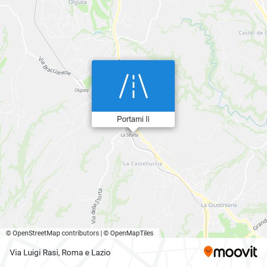 Mappa Via Luigi Rasi