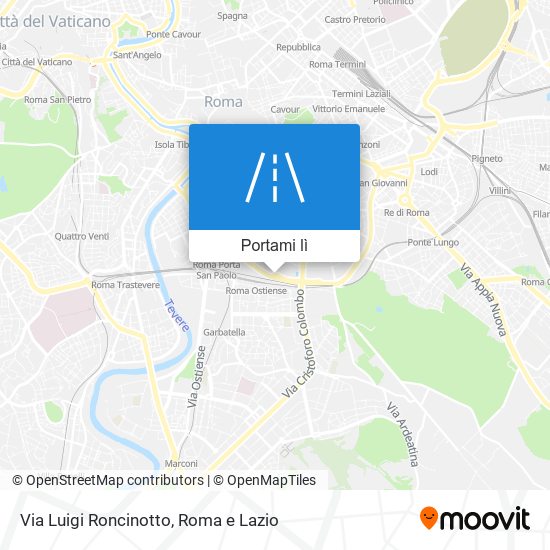 Mappa Via Luigi Roncinotto