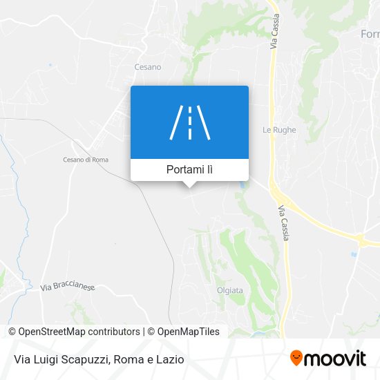 Mappa Via Luigi Scapuzzi
