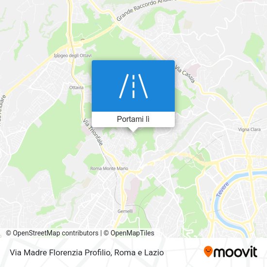 Mappa Via Madre Florenzia Profilio
