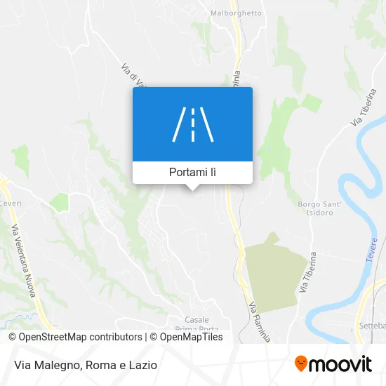 Mappa Via Malegno