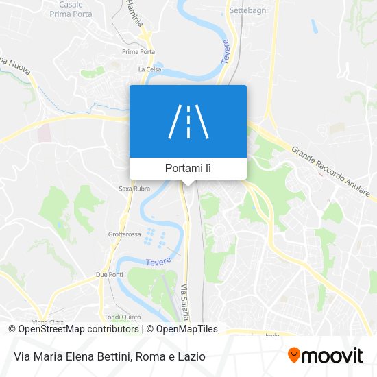 Mappa Via Maria Elena Bettini