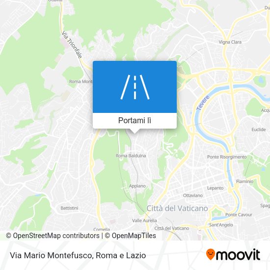 Mappa Via Mario Montefusco