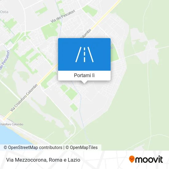 Mappa Via Mezzocorona