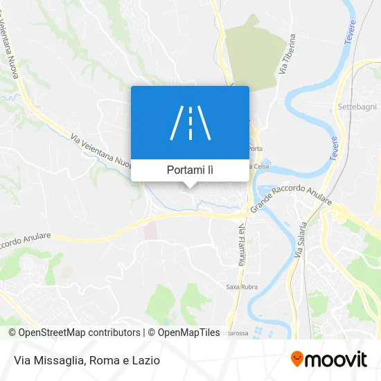 Mappa Via Missaglia